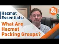 Hazmat Packing Groups Explained