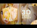 Easy 3D CUBE EFFECT Amv Tutorial - After Effects Free Project File