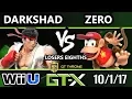 GTX 2017 Smash 4 - E2C | Darkshad (Ryu) vs TSM | ZeRo (Diddy Kong) - Wii U L.Eighths