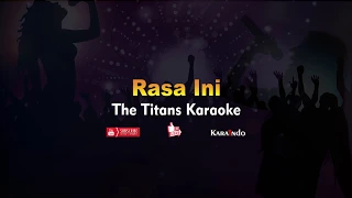 the titans rasa ini karaoke version 