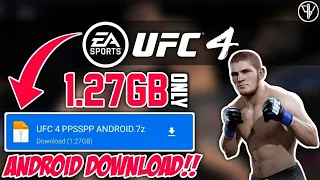 play ufc 4 on android 1 27gb ufc 4 android