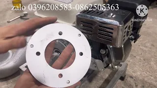 lắp đầu bơm 110 cho máy xăng quá khoẻ 0862505363-0396208583