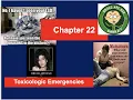 Chapter 22 Toxicological Emergencies