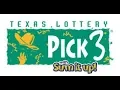 Pick 3 and Pick 4 Games in the Texas Lottery
