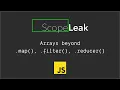 Arrays beyond map filter reduce - Intro