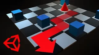 Custom Movement on a Grid and Path-Finding Unity 3D Tutorial