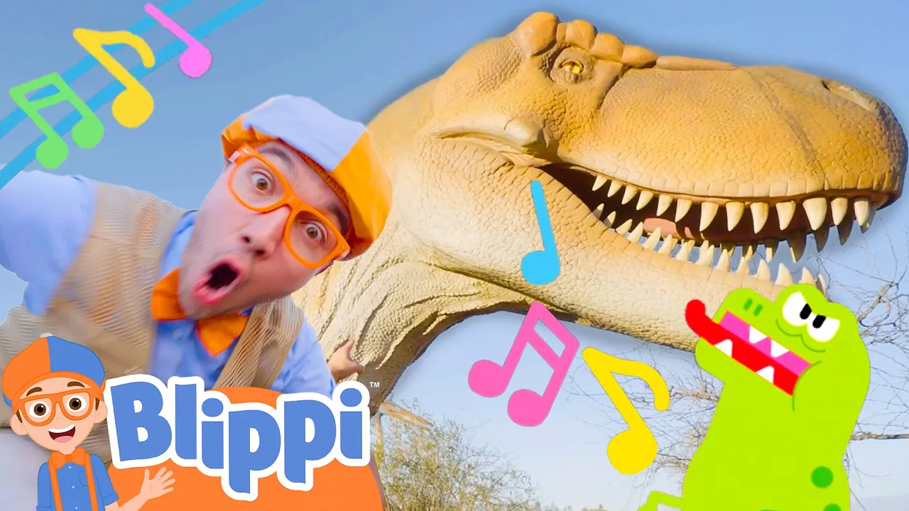 Blippi's T-Rex Dinosaur Song! Blippi Educational Science Songs for Kids Blippi's T-Rex Dinosaur Song! Blippi Educational Science Songs for Kids