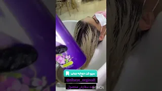 بدون ضرر موهاتو رنگی کن شامپو رنگساژ فوری   ساخت کشور روسیه حجم۱۵۰ میل و برند تونیکا دندنها