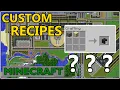 Making Custom Recipes Minecraft Minetweaker Mod