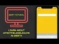 How to use UITextFieldDelegates in swift 4