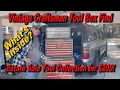 Vintage Craftsman Estate Sale Tool Box with Tools