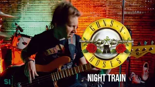 Download Guns 'n' Roses - Nightrain | Bass cover by Aleks Feelgood MP3