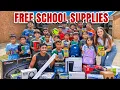 WE BOUGHT SCHOOL SUPPLIES FOR THE WHOLE HOOD