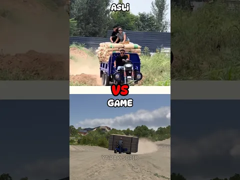 VIIAR ANOMALI ASLI VS KW#beamngdrive #truk #bus
