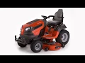 Husqvarna 25-HP V-twin Hydrostatic 54-in Riding Lawn Mower