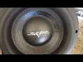 Ford Maverick custom subwoofer build Skar VD 8
