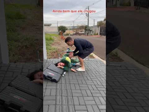 Ainda bem que ele chegou