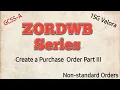 Create a Purchase Order Part 3