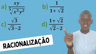 COMO RACIONALIZAR O DENOMINADOR? #racionalização