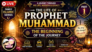 THE GREATEST STORYTHE LIFE OFPROPHET MUHAMMAD ﷺPART 1Y ouQaria #liv #viral #islamic