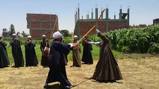 الحاج حسن احمد الشبلاوي والريس محمود حسن الشيخ شبل لعب العصاية Tahtib 