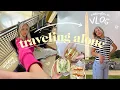 traveling alone for the first time DC VLOG
