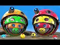 Download Lagu ROBOT PACMAN VS MONSTER PACMAN USE POKEMON NEW fun ADVENTURE PACMAN POKEMON v33