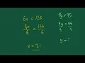 Solving Equations Involving Multiplication - Solve by Dividing Both Sides