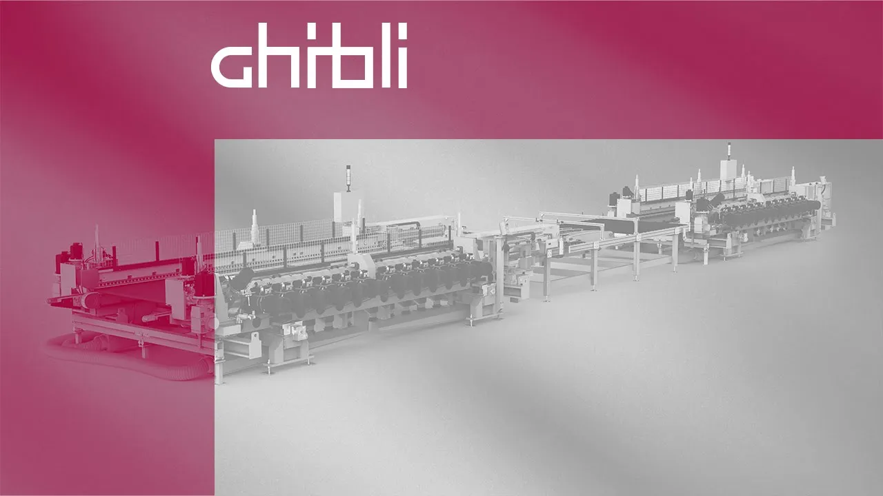 GHIBLI 3D machine animation operation video