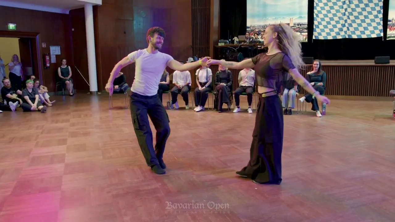 Clement Turpain & Hélène Mickle- 4th place All-Stars Jack&Jill Finals - Bavarian Open 2025