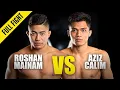 Download Lagu Roshan Mainam vs. Aziz Calim | ONE Championship Full Fight