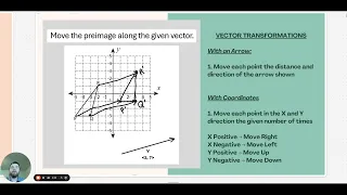 Unit 9 Vector Transformations