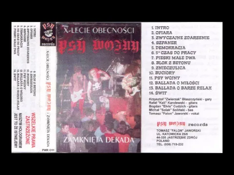 Download MP3 Psy Wojny - Zamknięta Dekada (X - Lecie Obecności) [Full Album - Live] 1995