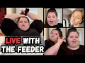 Amberlynn went live with the feeder on Tiktok