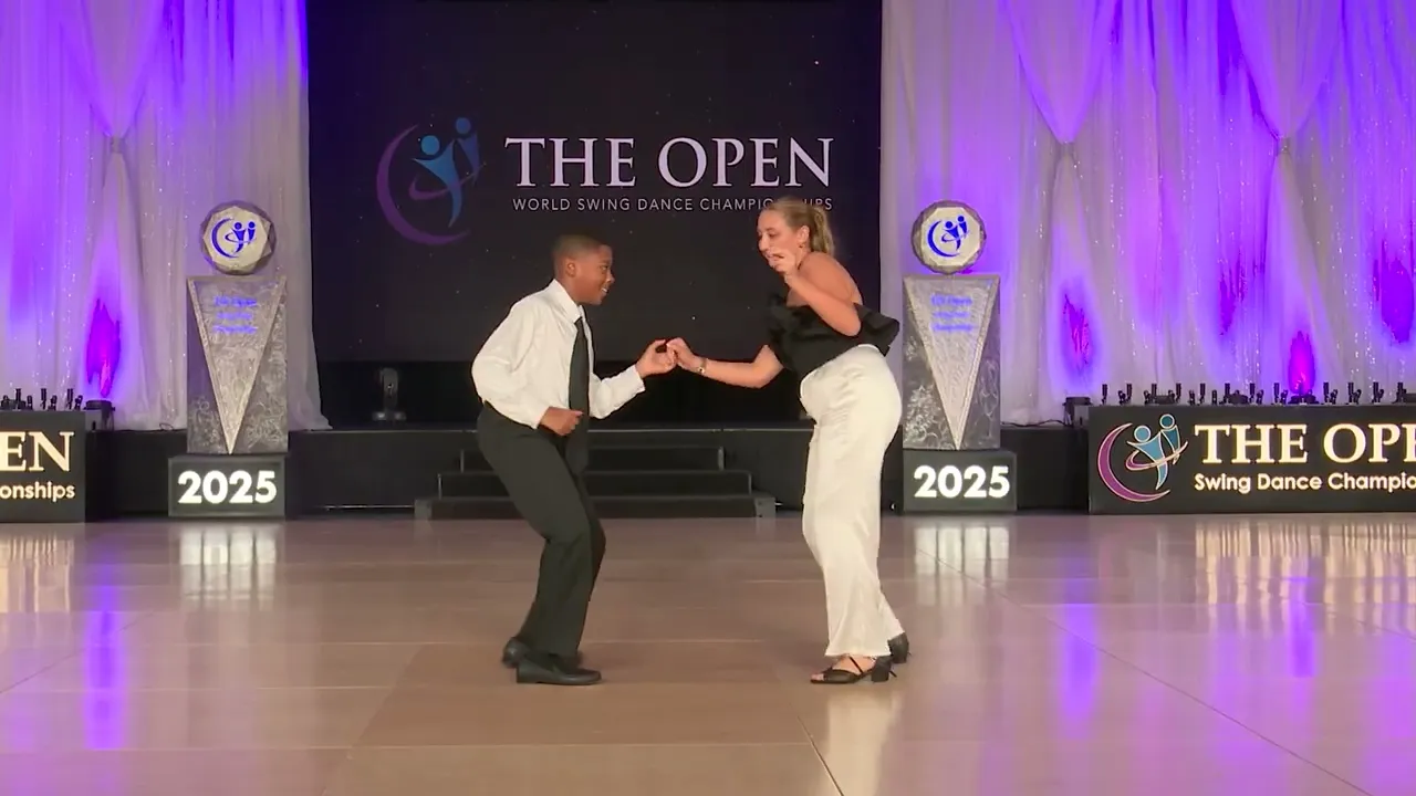 Samuel Williams and Lydia Davis - Strictly Shag - Juniors Finalist - The Open 2025