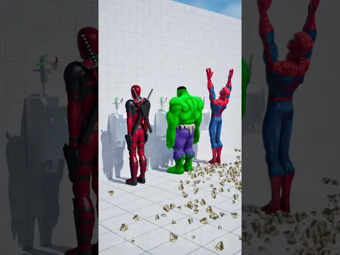 Deadpool vs Hulk vs Spiderman | Outplay and Won | Marvel Animation