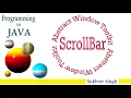 Scrollbar in AWT