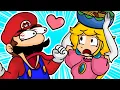 SMG4 Mario meets Princess Peach