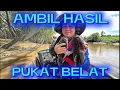 MENGAMBIL HASIL PUKAT BELAT SUNGAI SEBUYAU// HASIL LUMAYAN