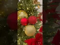 A simple way of adding ornaments to your Christmas tree! 🎄 #shorts #christmas #decor