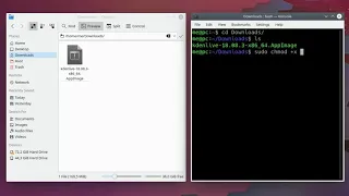 Make a file executable in Linux
