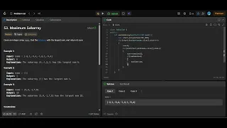 LeetCode 53 Maximum Subarray Brute Force Approach Kadane s Algorithm Explained Step by Step