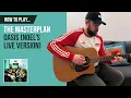 How to Play The Masterplan - Oasis Noel s Live Version Guitar Cover with CHORDS