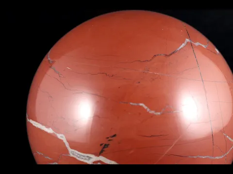 レッド ジャスパー 丸玉 67mm｜天然石丸玉 通販 キラリ石