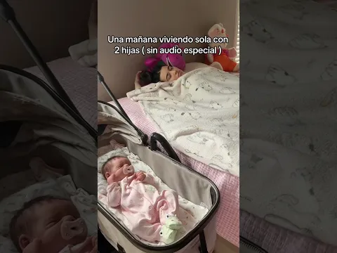 Una mañana viendo sola con dos bebés reborns