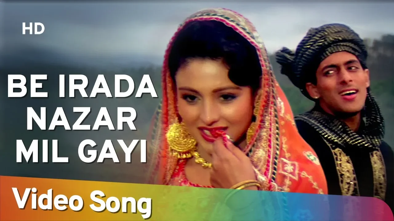 Be Irada Nazar Mil Gayi To | Salman Khan | Chandni | Sanam Bewafa | Hindi Song