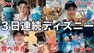 【夏ディズニー大満喫】３日連続でディズニーランド&シーに行ってきたけど何回行ったって楽しすぎる