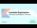 Kotlin Lambda Expressions Unleash the Power of Functional Programming Dev No Limit