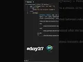 Python Day 27 Check eligibility to vote