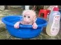Download Lagu Monkey Poor gets a special bath and care!